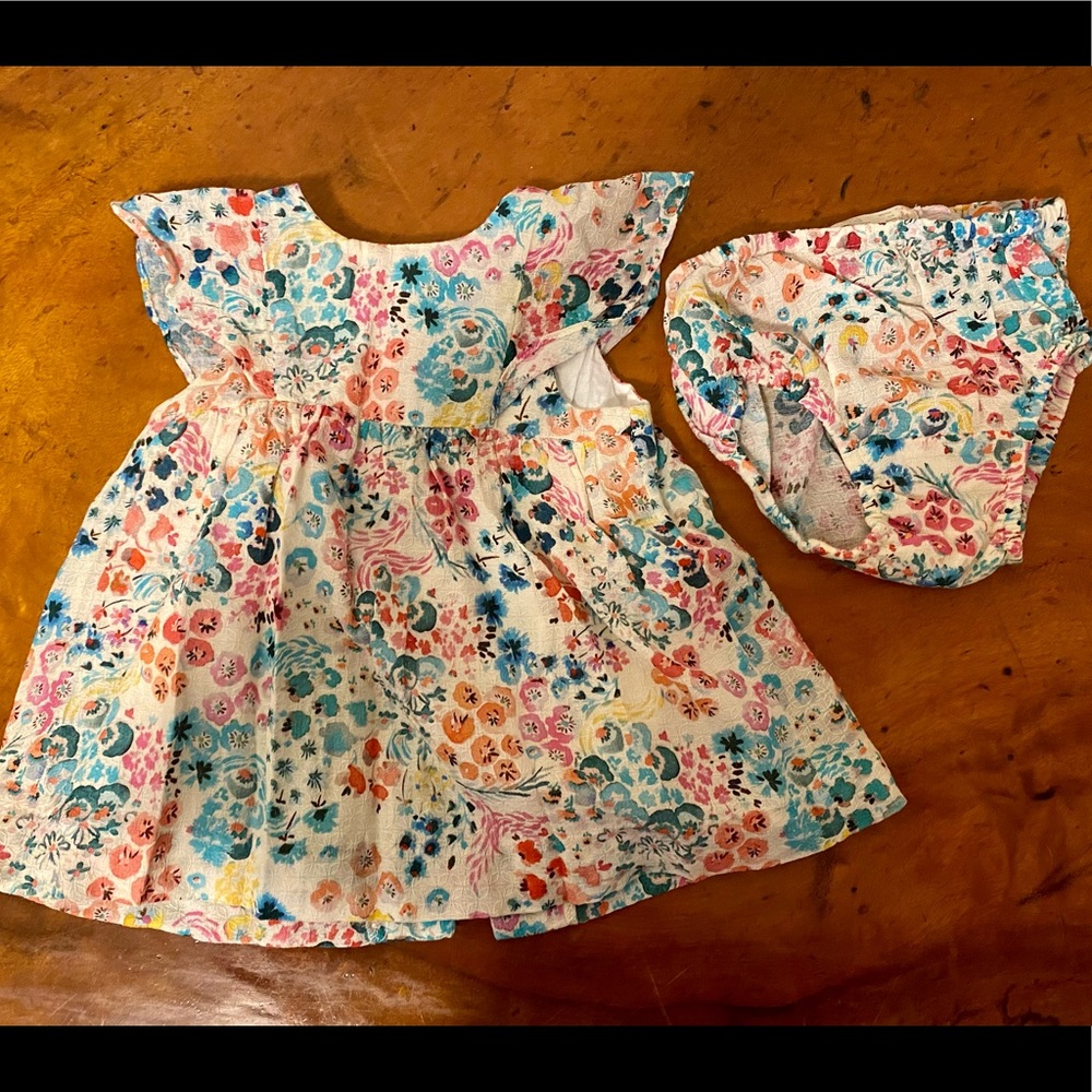 Zara mini floral dress
